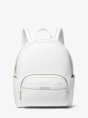 Bex Medium Pebbled Leather Backpack - Image 17