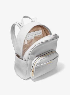 Bex Medium Pebbled Leather Backpack - Image 18
