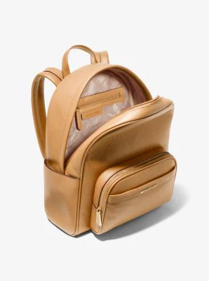 Bex Medium Pebbled Leather Backpack - Image 3