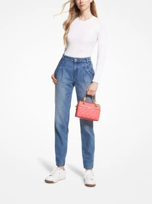 Blaire Extra-Small Logo Satchel - Image 4