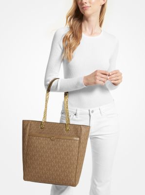 Blaire Large Logo Tote Bag - Image 8