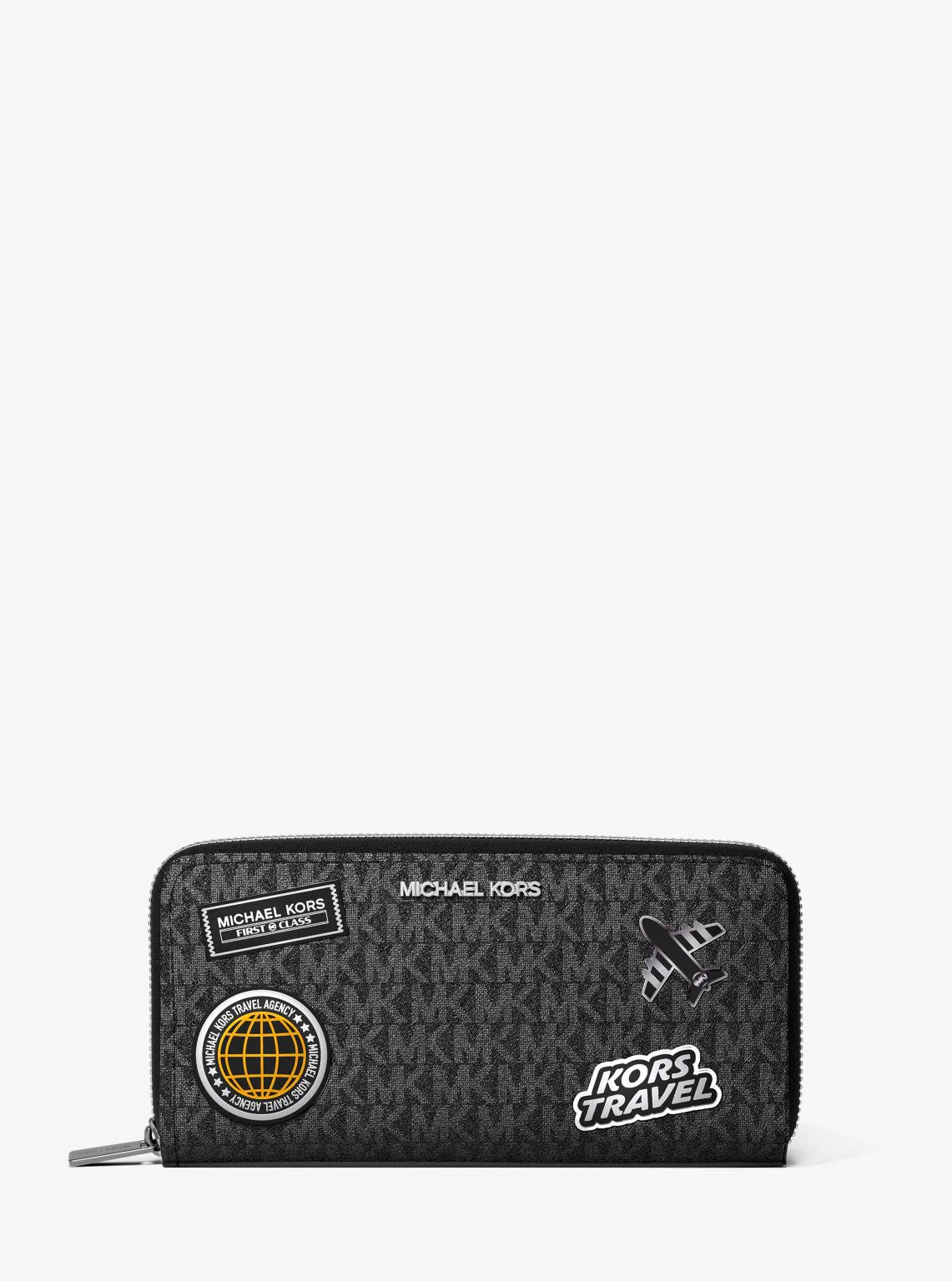 Cooper Embellished Logo Zip-Around Wallet - Image 11