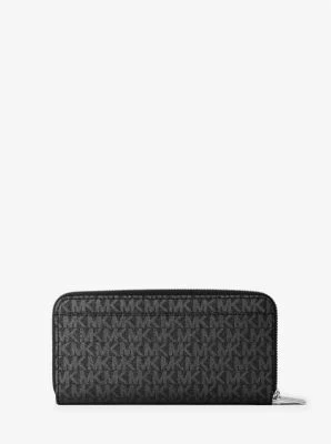 Cooper Embellished Logo Zip-Around Wallet - Image 4