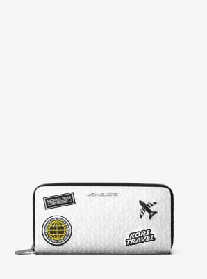 Cooper Embellished Logo Zip-Around Wallet - Image 7
