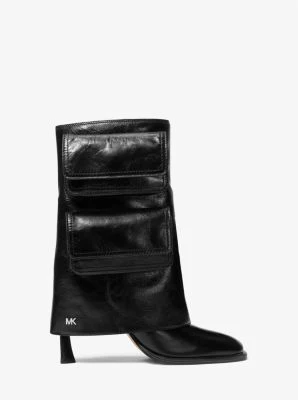 Dakota Leather Cargo Pocket Boot - Image 3