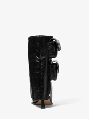 Dakota Leather Cargo Pocket Boot - Image 4