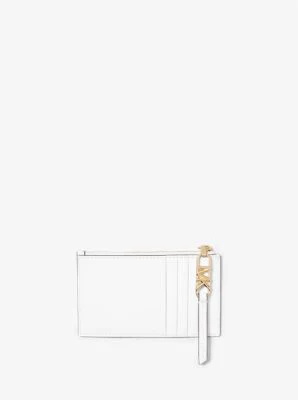 Empire Small Woven Leather Card Case - Image 4