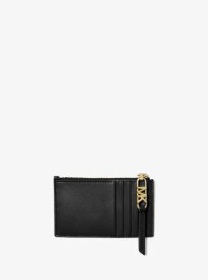 Empire Small Woven Leather Card Case - Image 8