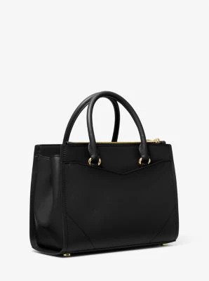 Everly Medium Saffiano Leather Satchel - Image 19