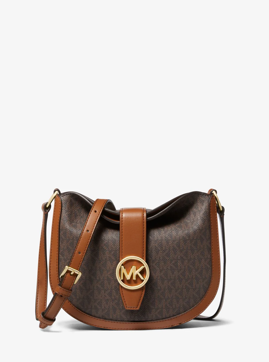 Gabby Small Signature Logo Hobo Crossbody Bag - Image 5
