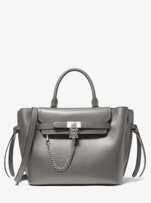 Hamilton Legacy Large Leather Belted Satchel - Image 10