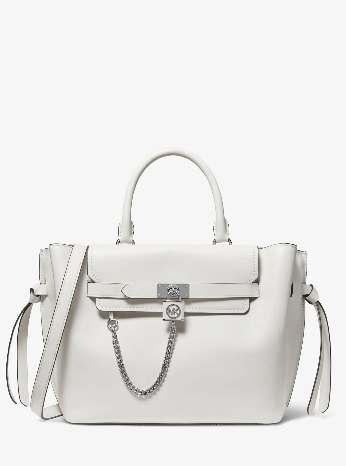 Hamilton Legacy Large Leather Belted Satchel - Image 13
