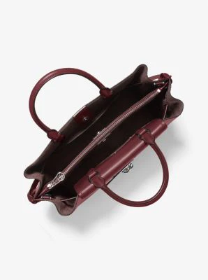 Hamilton Legacy Large Leather Belted Satchel - Image 3