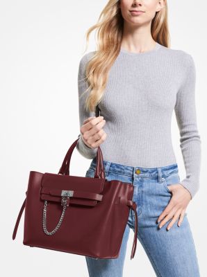 Hamilton Legacy Large Leather Belted Satchel - Image 4