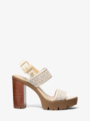 Holland Signature Logo Platform Sandal - Image 3