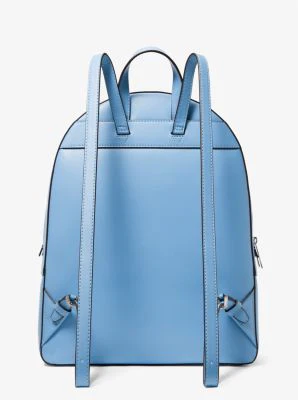 Jaycee Large Pebbled Leather Backpack - Image 4
