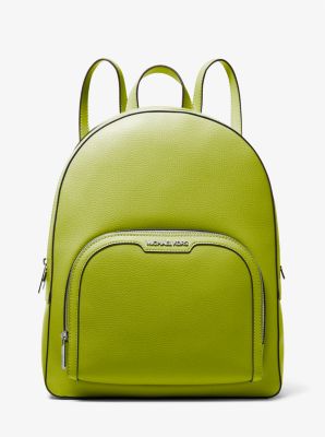 Jaycee Large Pebbled Leather Backpack - Image 7