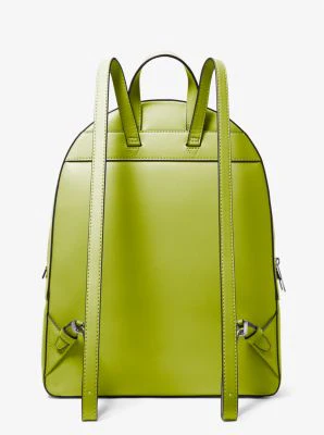 Jaycee Large Pebbled Leather Backpack - Image 9