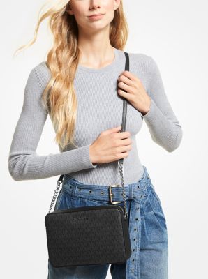 Jet Set Large Logo Crossbody Bag - Image 4