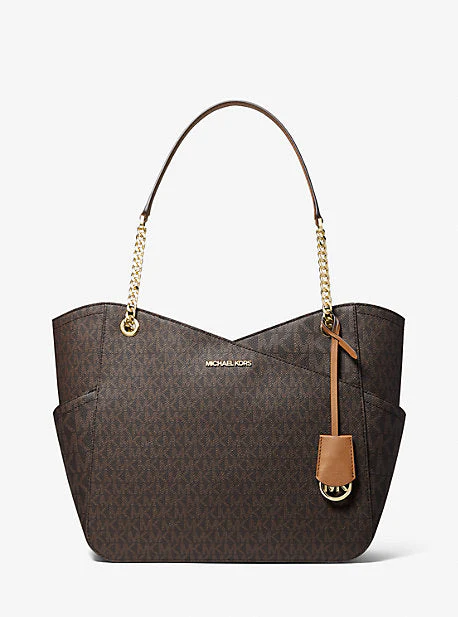 Jet Set Large Logo Shoulder Bag - Image 13