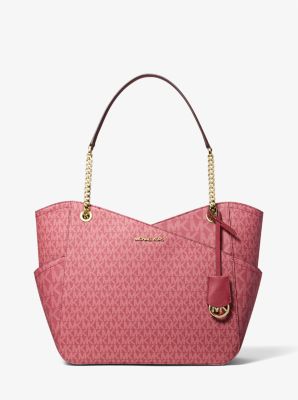 Jet Set Large Logo Shoulder Bag - Image 6
