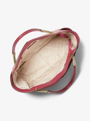 Jet Set Large Logo Shoulder Bag - Image 7