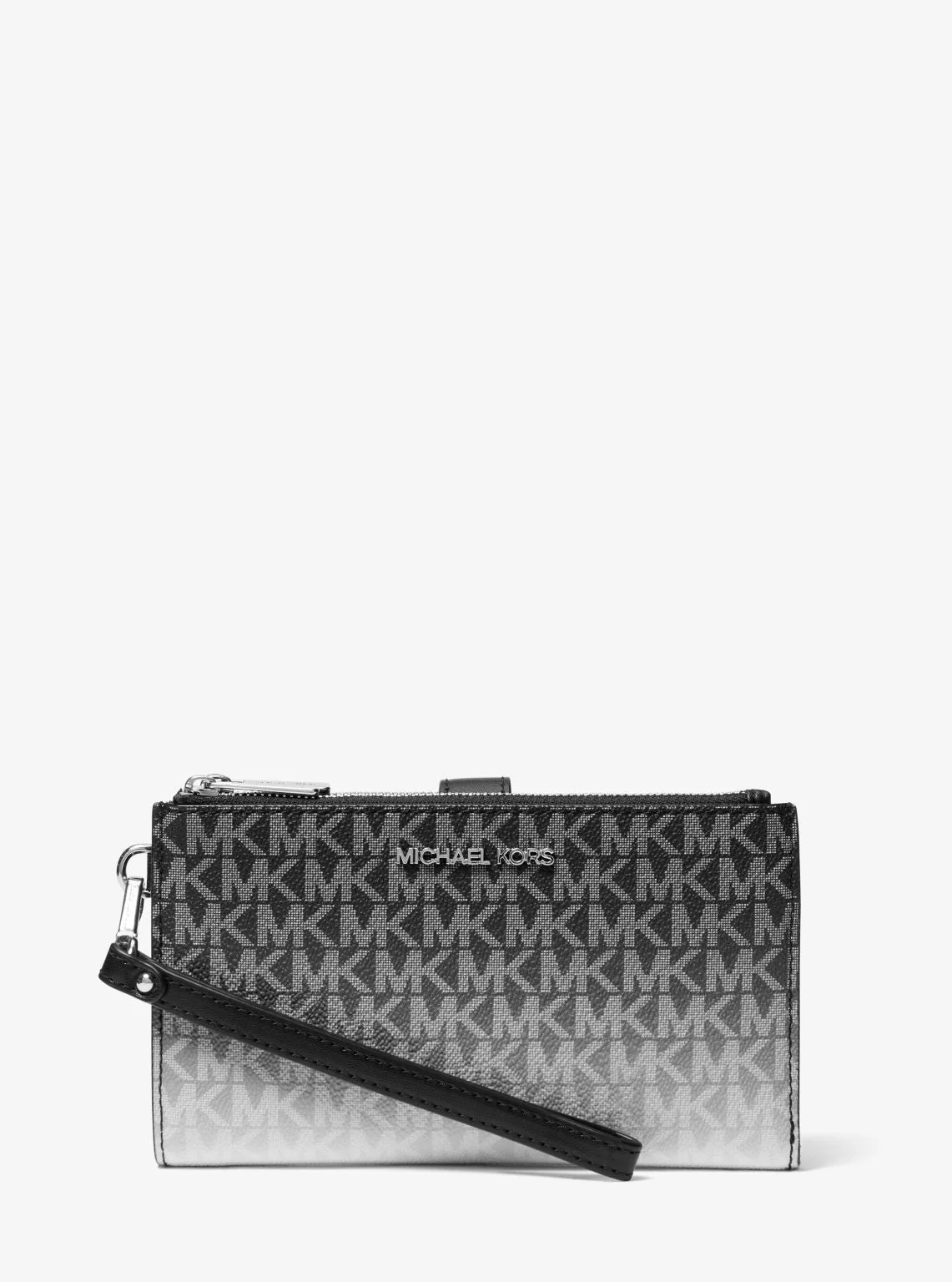 Jet Set Large Ombré Signature Logo Wristlet - Image 12
