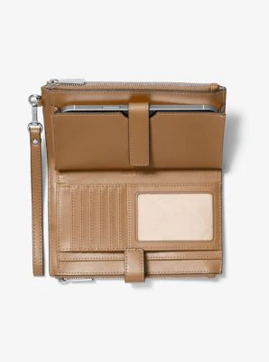 Jet Set Large Ombré Signature Logo Wristlet - Image 3