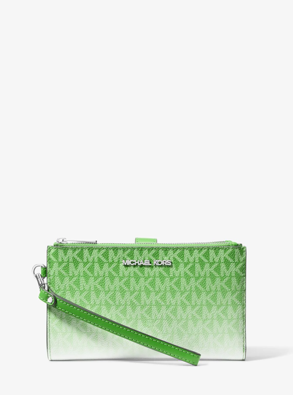 Jet Set Large Ombré Signature Logo Wristlet - Image 8