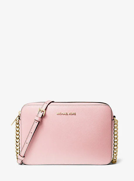 Jet Set Large Saffiano Leather Crossbody Bag - Image 32
