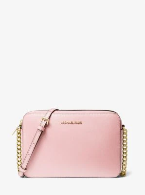 Jet Set Large Saffiano Leather Crossbody Bag - Image 33
