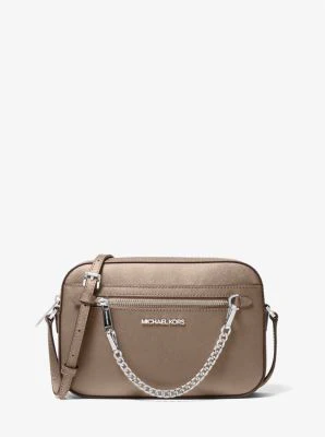 Jet Set Large Saffiano Leather Crossbody Bag - Image 16