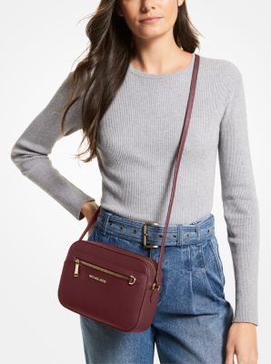 Jet Set Large Saffiano Leather Crossbody Bag - Image 10