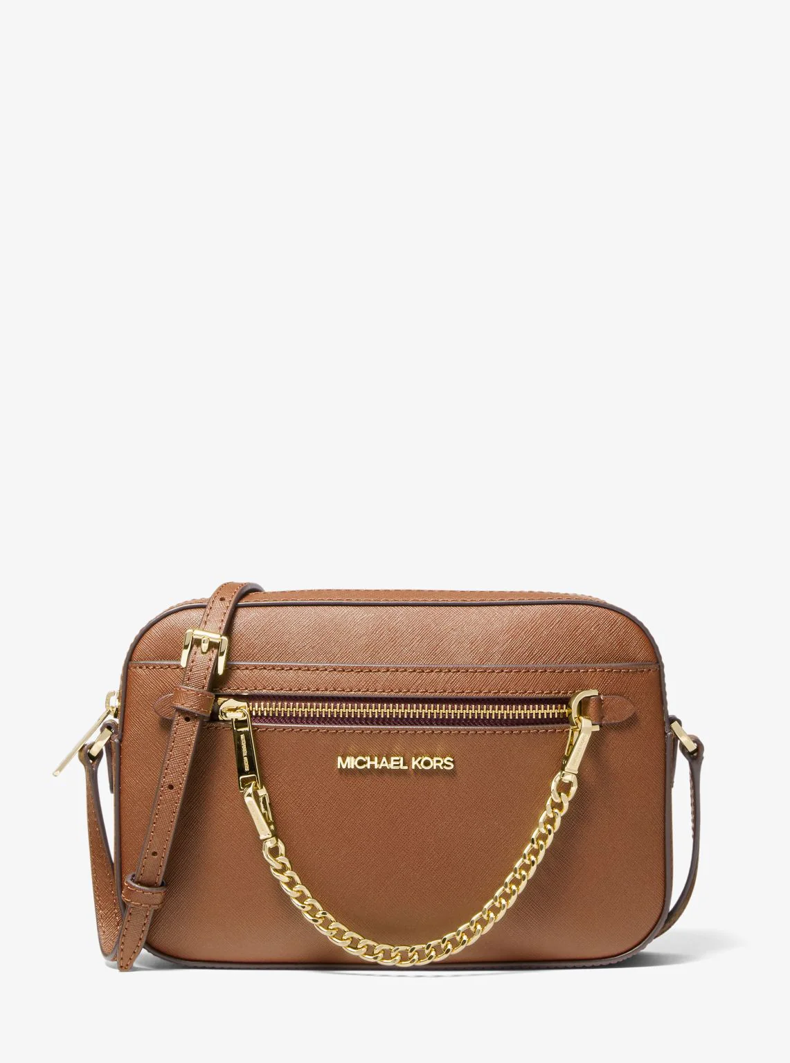 Jet Set Large Saffiano Leather Crossbody Bag - Image 114