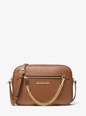 Jet Set Large Saffiano Leather Crossbody Bag - Image 115