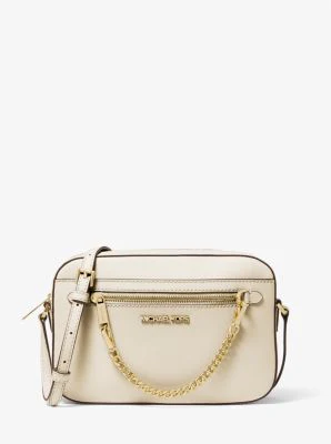 Jet Set Large Saffiano Leather Crossbody Bag - Image 12