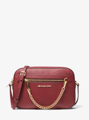Jet Set Large Saffiano Leather Crossbody Bag - Image 124