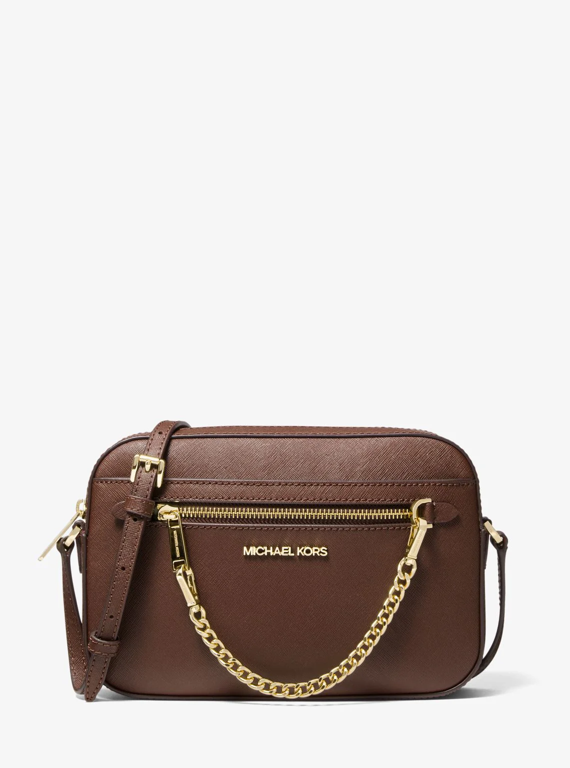 Jet Set Large Saffiano Leather Crossbody Bag - Image 127