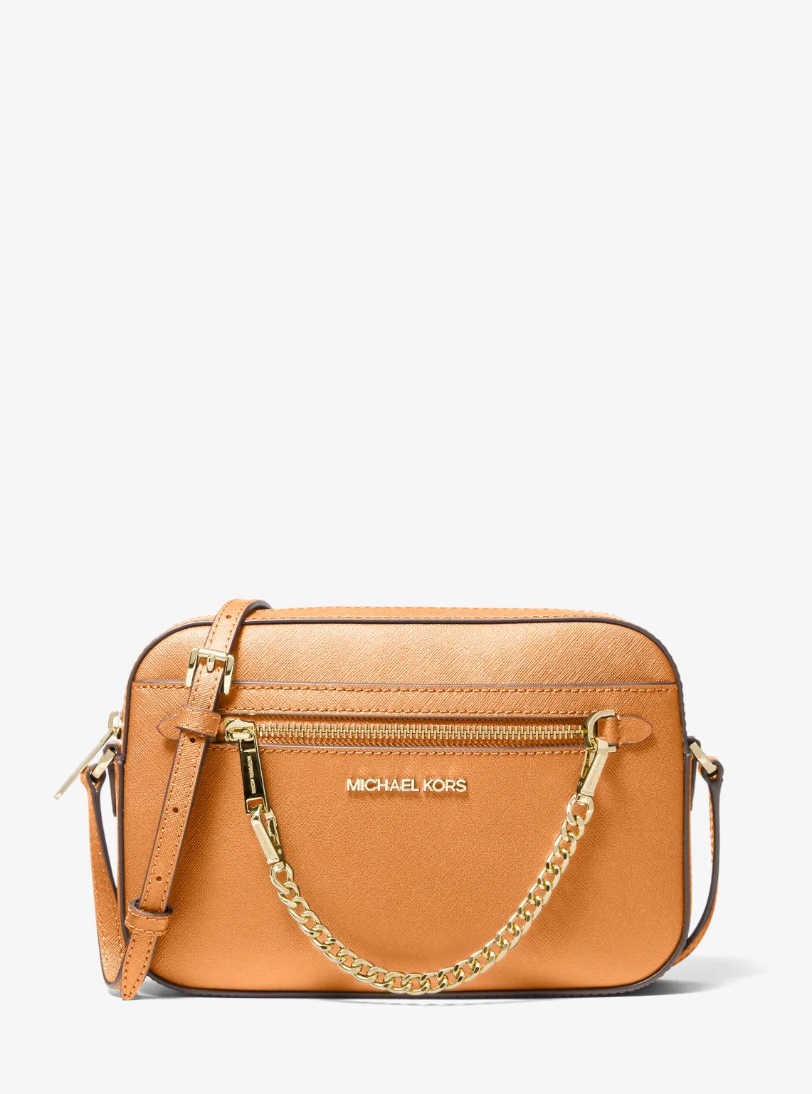 Jet Set Large Saffiano Leather Crossbody Bag - Image 135