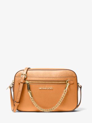 Jet Set Large Saffiano Leather Crossbody Bag - Image 136