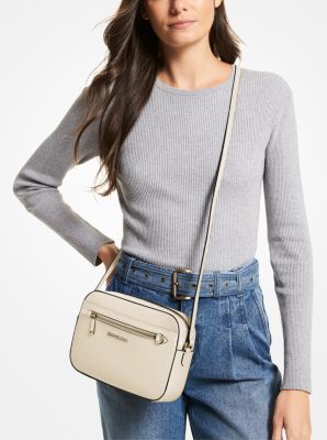 Jet Set Large Saffiano Leather Crossbody Bag - Image 14
