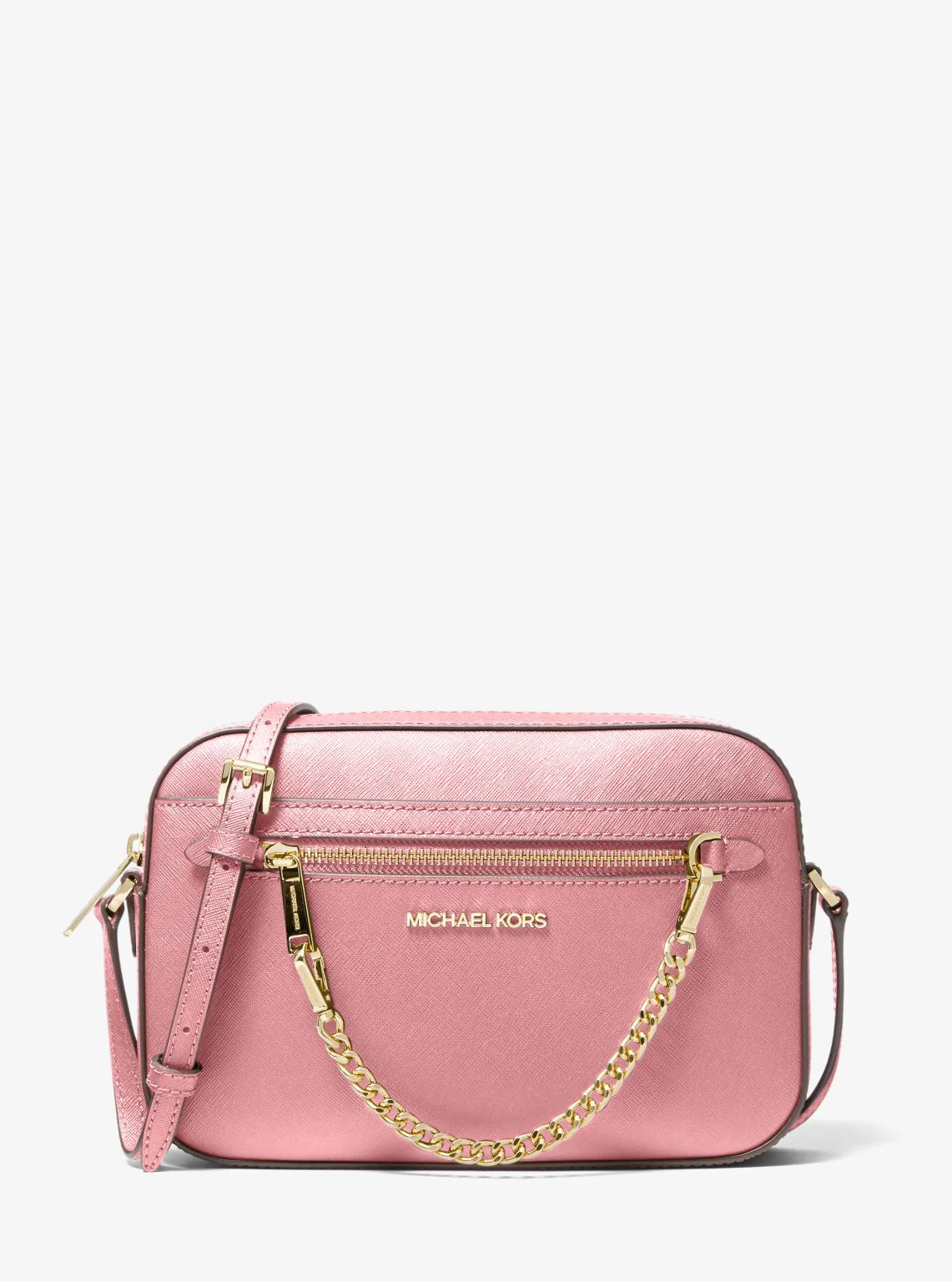 Jet Set Large Saffiano Leather Crossbody Bag - Image 140