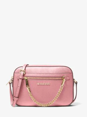 Jet Set Large Saffiano Leather Crossbody Bag - Image 141