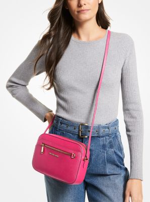 Jet Set Large Saffiano Leather Crossbody Bag - Image 149