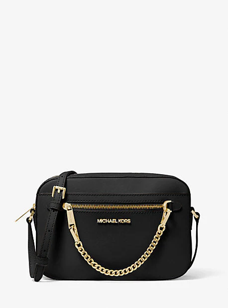 Jet Set Large Saffiano Leather Crossbody Bag - Image 15