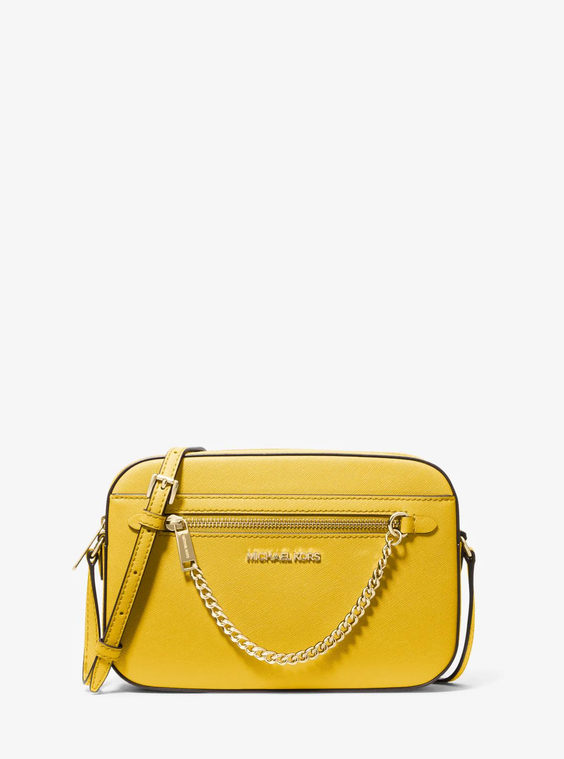 Jet Set Large Saffiano Leather Crossbody Bag - Image 150