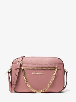 Jet Set Large Saffiano Leather Crossbody Bag - Image 20