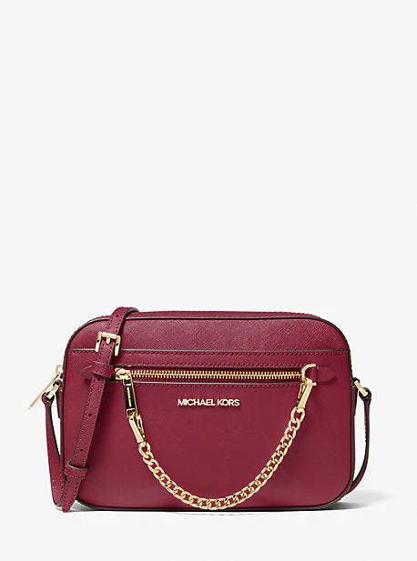Jet Set Large Saffiano Leather Crossbody Bag - Image 27