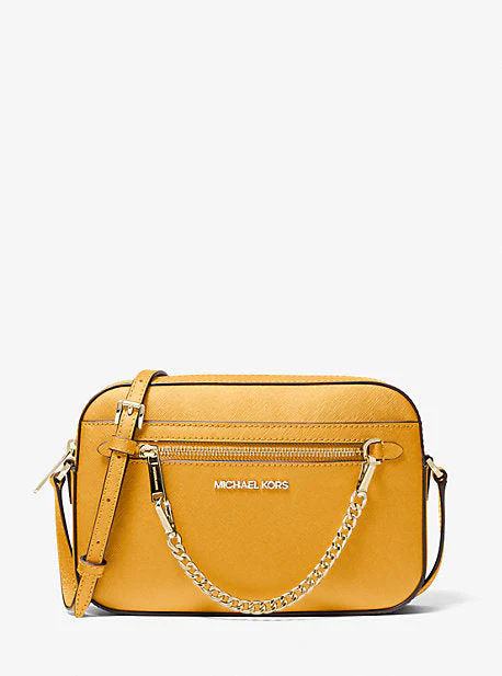 Jet Set Large Saffiano Leather Crossbody Bag - Image 31