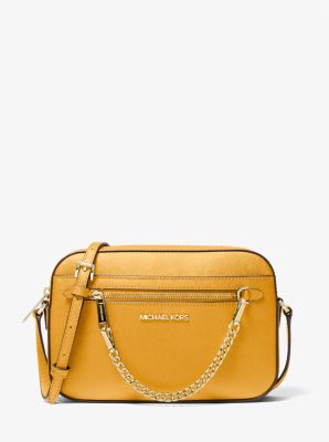 Jet Set Large Saffiano Leather Crossbody Bag - Image 32